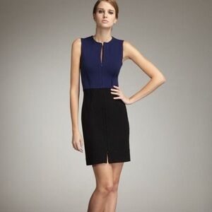 Diane von Furstenberg Parquet Colorblock Dress
